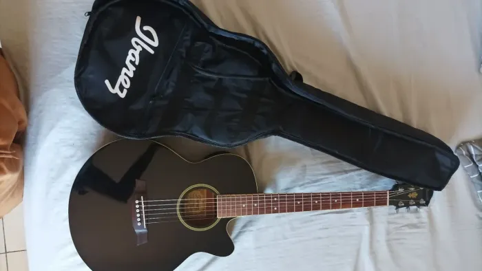 VIOLÃO IBANEZ BLACK/AÇO