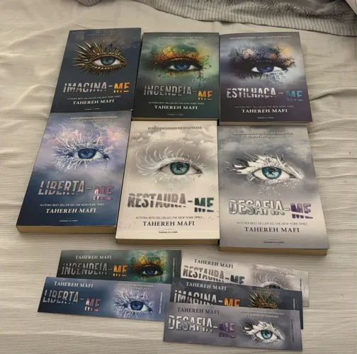 Box de livros saga Estilhaça me