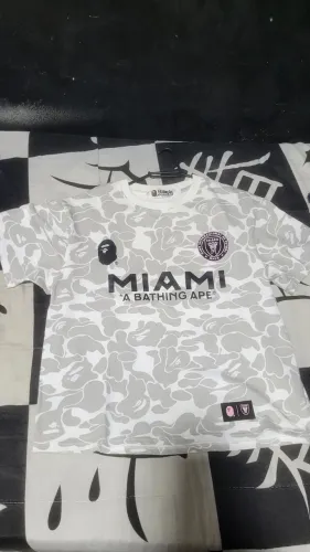 camisa Inter Miami x bape