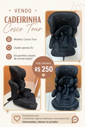 Cadeirinha cosco 