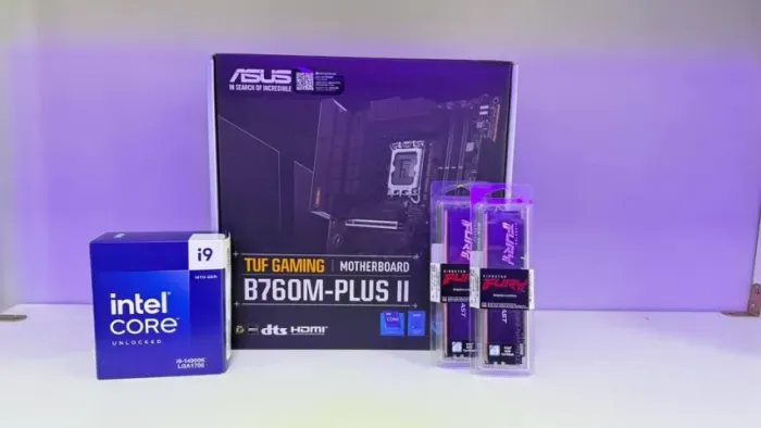 KIT UPGRADE B760M-PLUS || TUF GAMING + INTEL I9 14900K + 32GB KINGSTON FURY 5600MHZ