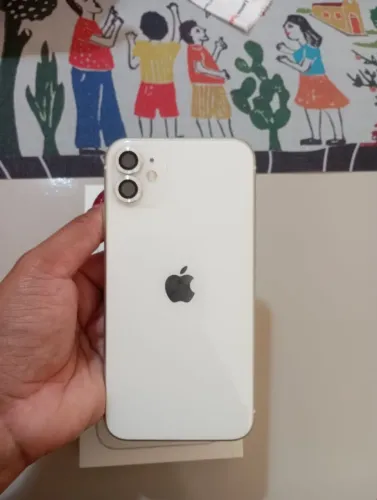iPhone 11 128GB Branco | Impecável, Sem Marcas de Uso | Bateria 86%<br>
