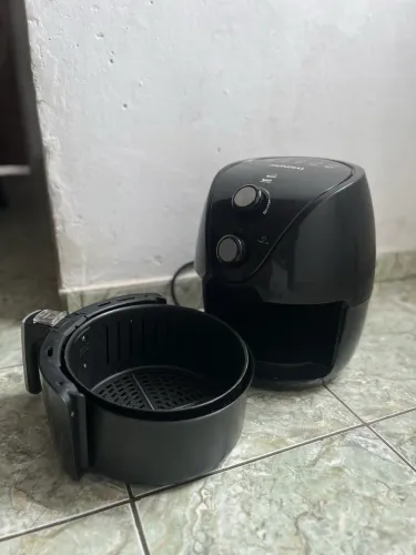 Fritadeira Elétrica Mondial New Pratic 3,5l Af-31 Air Fryer New Pratic-127v-preto