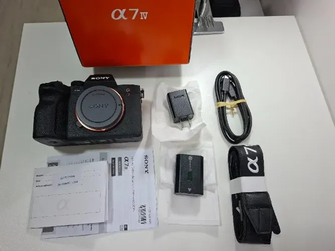 Sony A7 IV A7IV A7 Mark IV ILCE-7M4 Corpo Nova Perf Est Td Orig Gar Loja 12x Sp Cps Sjc