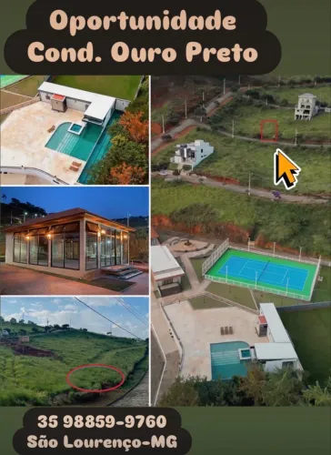 Terreno Cond Ouro Preto em São Lourenço-MG. Oportunidade !!!