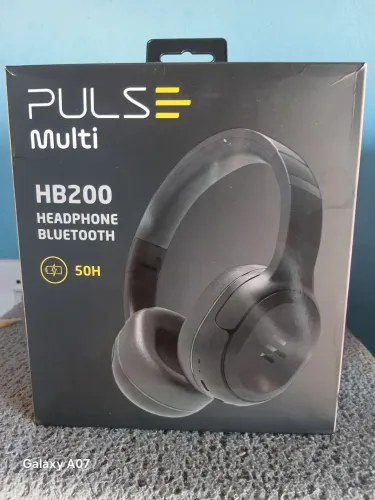 Fone de Ouvido Headphone HB200 Preto Bluetooth Pulse PH430 - Multilaser