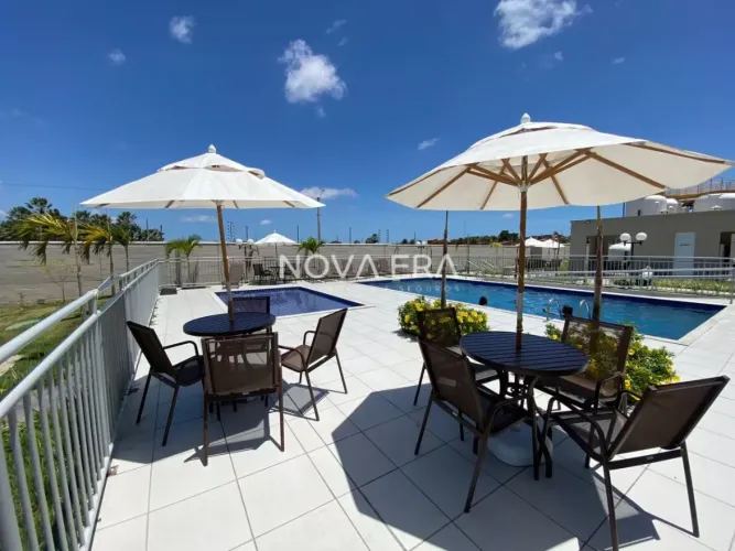 Apartamento 46m² com 2 Quartos Sendo 1 Suíte Reversível 1 banheiro 1 vaga - Fortaleza - CE