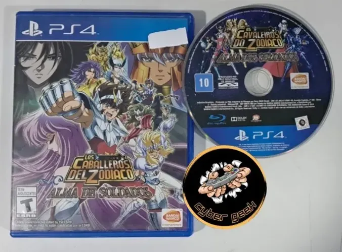 JOGO PLAYSTATION 4 OS CAVALEIROS DO ZODIACO ALMA DOS SOLDADOS (SEMINOVO)