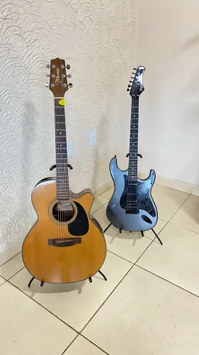 Suporte de guitarra e violão reforçado, universal e sob medida