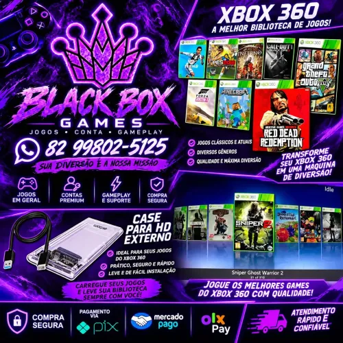 COLEÇÃO XBOX 360