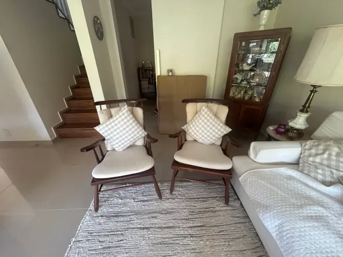 2 poltronas rústicas antiguidade 