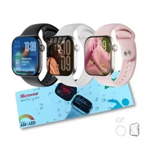 Smartwatch Microwear W11 Pro 2GB Série 11 Whatsapp A Prova D'água