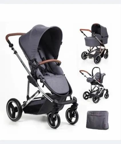 Kit Carrinho de bebê ABC DESIGN linha Diamond