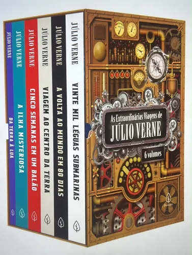 Box as extraordinárias viagens de Júlio Verne 