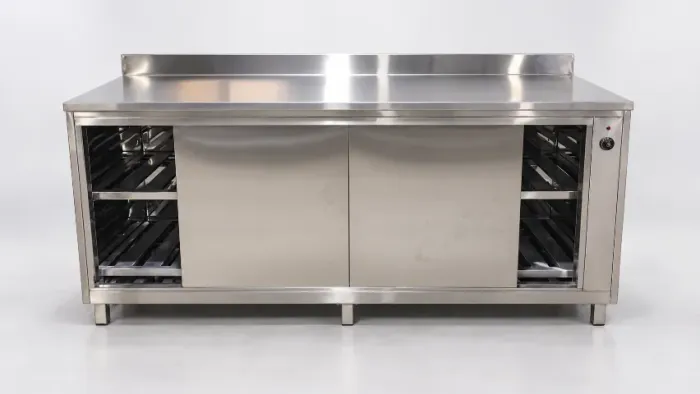 Armário Inox 2,90 m com Portas de Correr