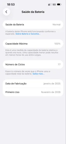 Iphone 16e 128g - BRANCO