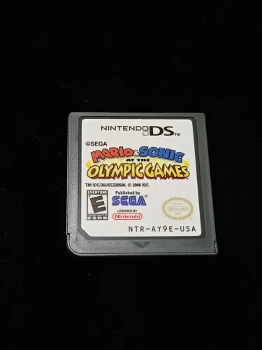 Fita Mario e Sonic Olympic Games do Nintendo Ds Original!
