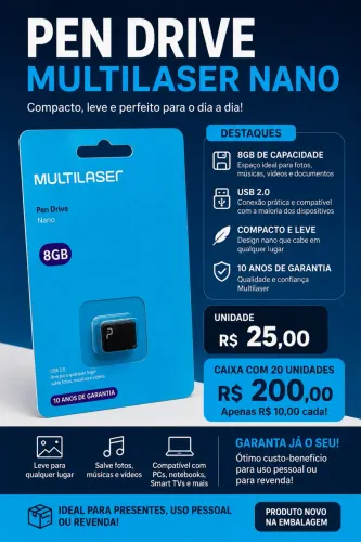 Pen Drive Multlaser