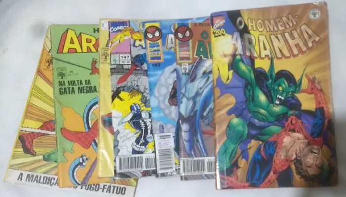 Homem aranha lote nº 17 18 19 20 21
