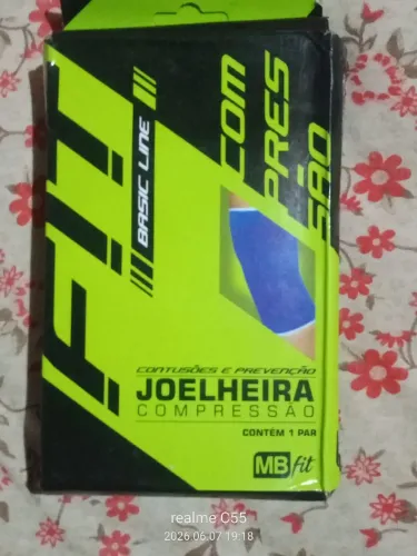 Joelheira compressão