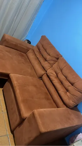 Sofá retrátil e reclinável 