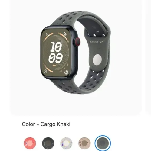 Apple Watch Series 9 (GPS + Celular) - Corpo de 45mm - Alumínio