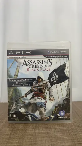 Jogo Assassins Creed IV Black Flag PS3