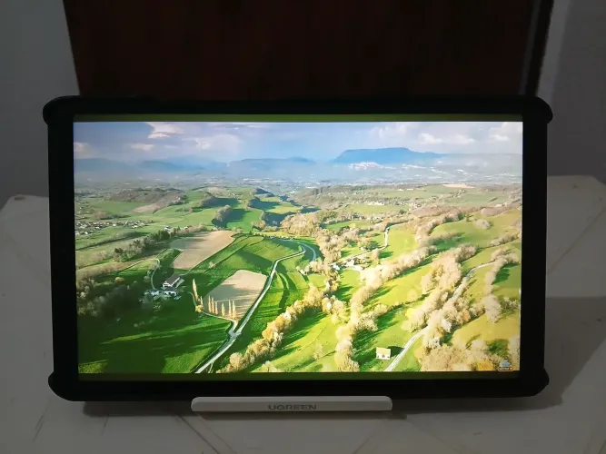 Tablet Samsung A9 Wi-Fi 8.7 polegadas com capa e carregador