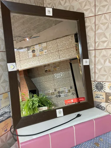 Penteadeira Camarim com Espelho e Iluminação LED 