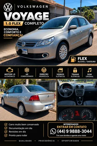 Volkswagen Voyage 1.0/1.0 City MI Total Flex 8V 4P 2012