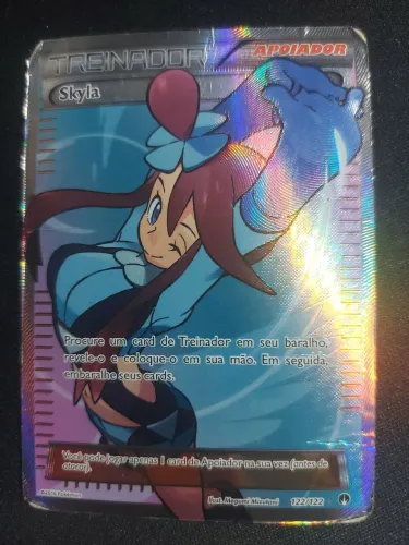 Skyla e Obra da Equipe Rocket cartas pokémon originais Copag