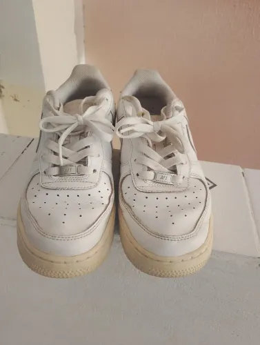 Tênis Nike Air Force 1 branco ORIGINAL 38