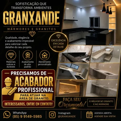 ACABADOR MÁRMORE E GRANITO