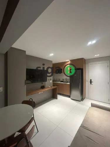 Studio Mobiliado Próximo ao Ibirapuera com vaga!
