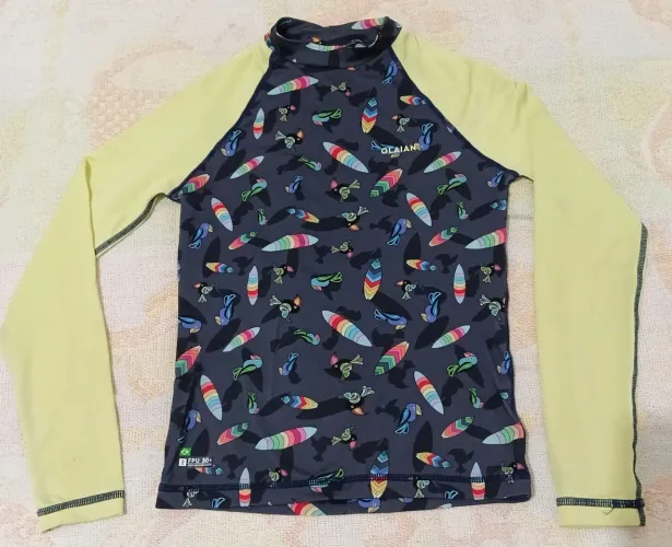 Camiseta proteção solar 50+ infantil
