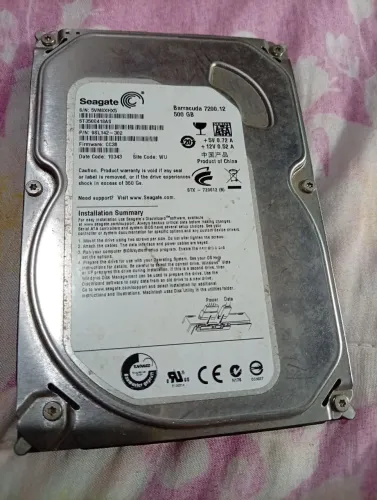 HD Sata 500 GB