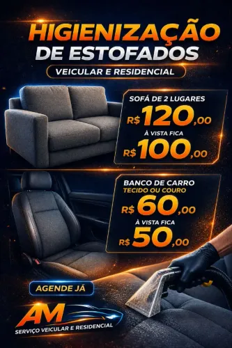 Higienização de estofados