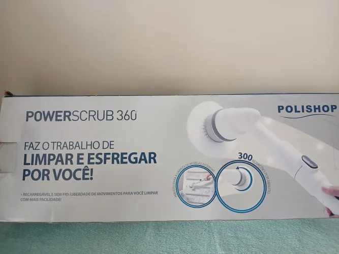 Escova Giratória Polishop PowerScrub 360
