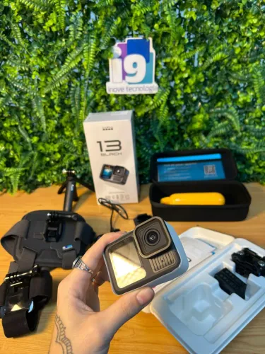 GO PRO HERO 13 BLACK A PROVA D?ÁGUA SEMINOVO 3 MESES DE GARANTIA