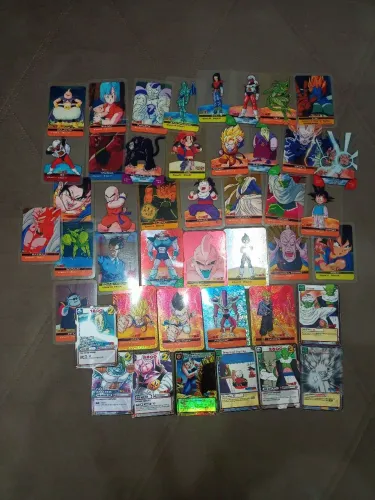  dragon ball(z/gt coleção internacional!2000/2006)