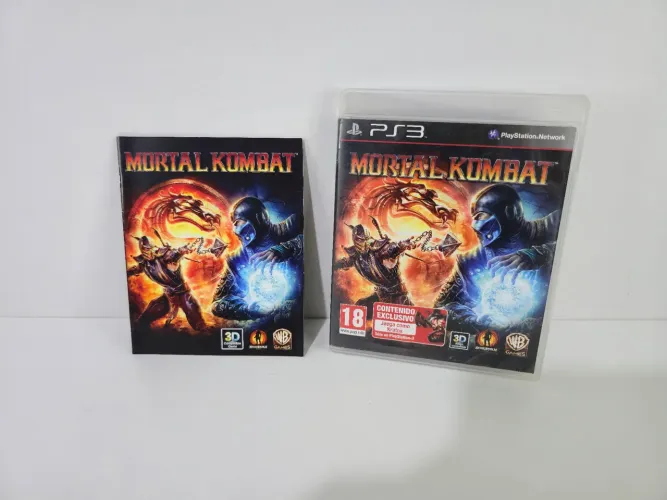 Jogo Mortal Kombat Original PS3 !!!