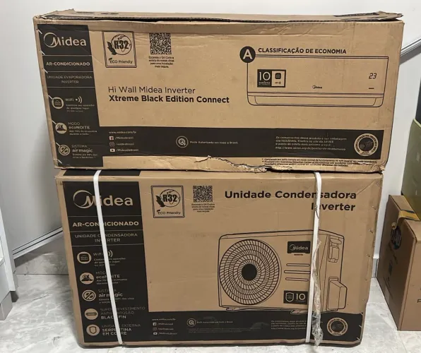 Ar condicionado Midea Xtreme Save Connect Midea Xtreme Save C Black 12.000 BTU Q/F