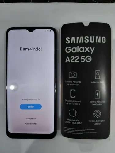 Vendo celular Samsung galaxy a22 5g usado