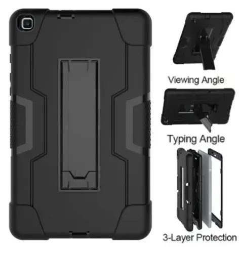 CAPA ANTI-SHOCK ADULTO INFANTIL PARA TABLET GALAXY TAB A8 2019 SM-T290 / SM-T295 PRETO