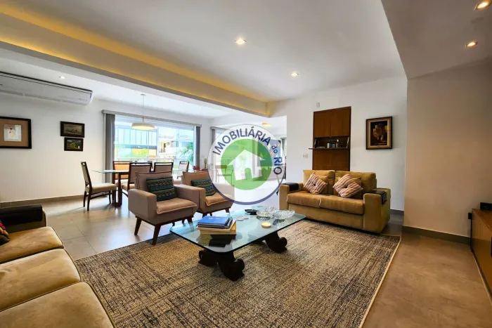 Cobertura de luxo à venda na Barra da Tijuca, Rio de Janeiro: 4 quartos, 3 suítes, 6 banhe