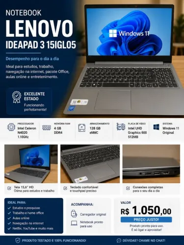 Notebook Lenovo