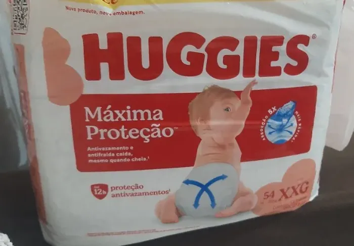 Pacotes de fraldas