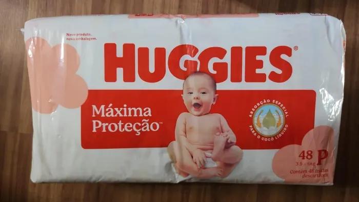 Fralda huggies 48 p