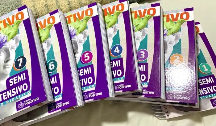 7 Apostilas NOVAS Semi Extensivo + 2 extras de obras ufpr
