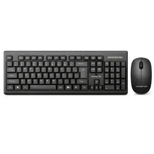 Kit Teclado e Mouse Sem Fio H?Maston JP103 Wireless 2.4GHz USB Para PC Notebook pode retir